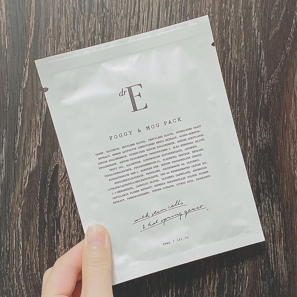 フォギー&ムーパック/dr's room/シートマスク・パックを使ったクチコミ(1枚目)