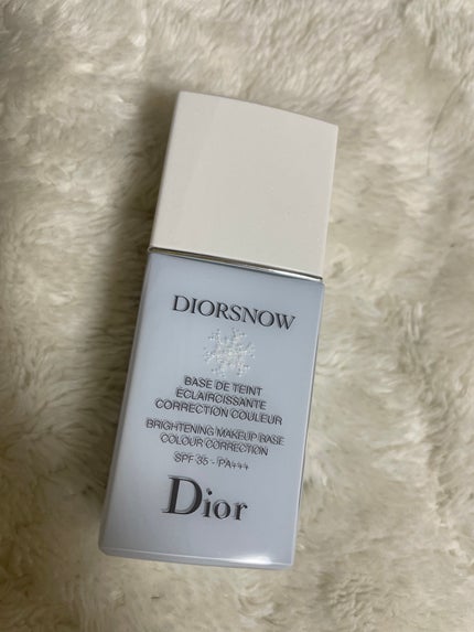 【旧】スノー メイクアップ ベース UV35 SPF35/PA+++/Dior/化粧下地を使ったクチコミ(1枚目)