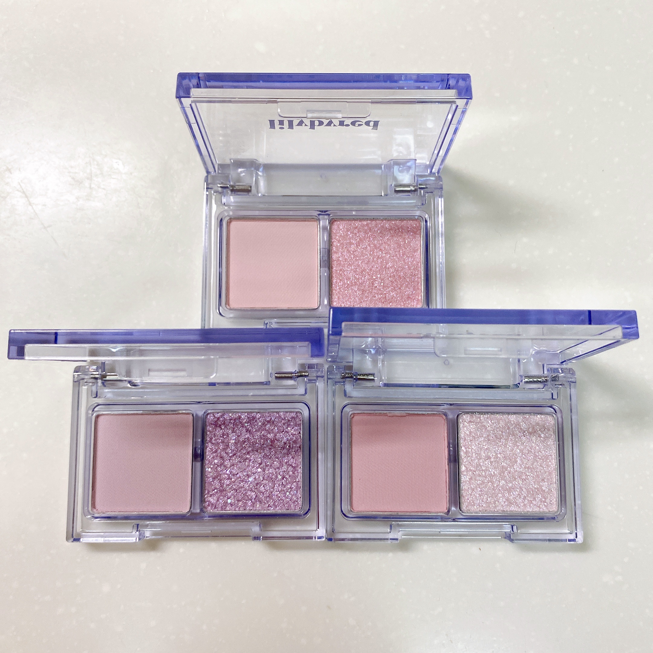 Little Bitty Moment Shadow/lilybyred/アイシャドウパレットを使ったクチコミ（2枚目）