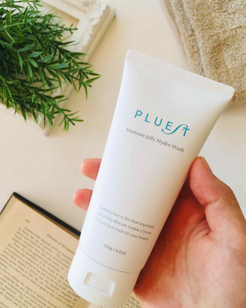 マンナンジェリーハイドロウォッシュ/PLUEST/洗顔料を使ったクチコミ(1枚目)