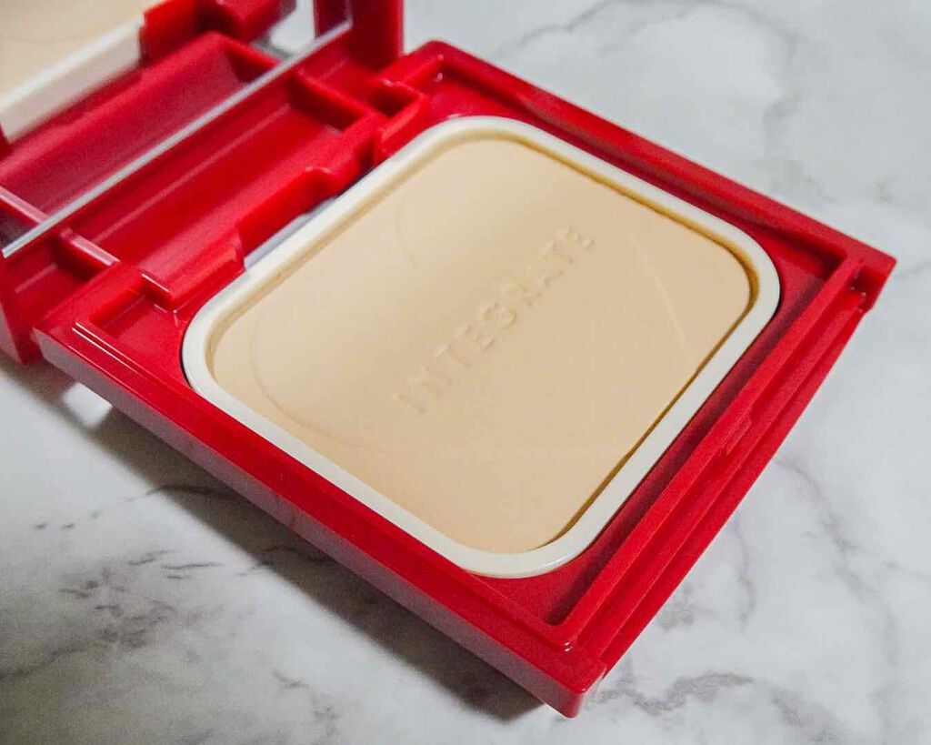 プロフィニッシュファンデーション/インテグレート/パウダーファンデーションを使ったクチコミ（2枚目）