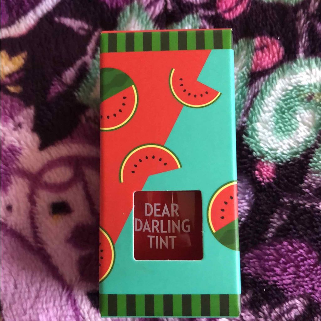 ディアダーリン ウォータージェルティント （アイスティント）/ETUDE/口紅を使ったクチコミ（1枚目）