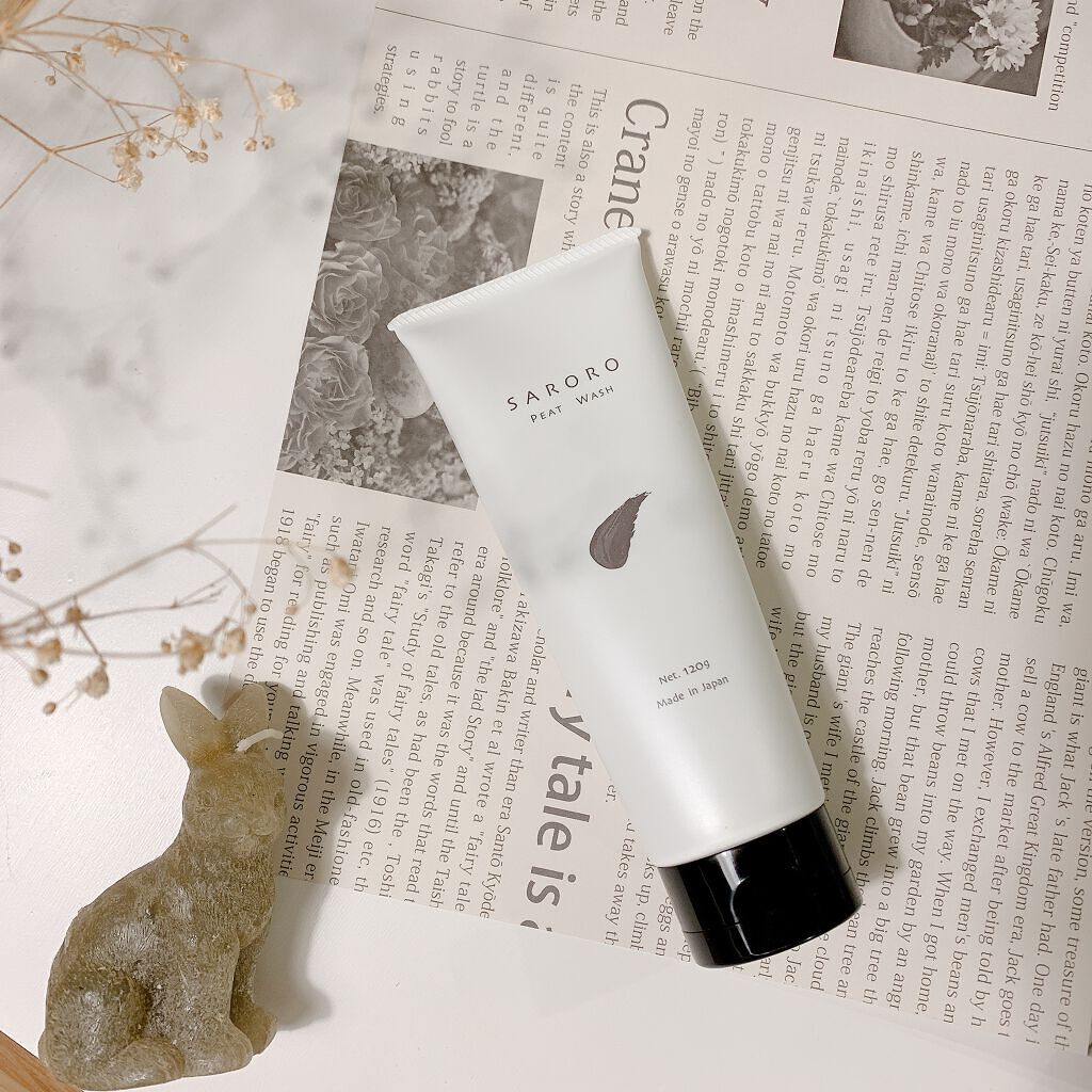 PEAT WASH/SARORO/その他洗顔料を使ったクチコミ(1枚目)