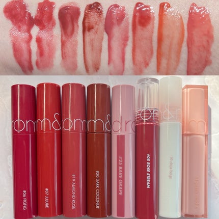 グラスティングウォーターティント 韓服エディション/rom&nd/リップティントを使ったクチコミ(2枚目)