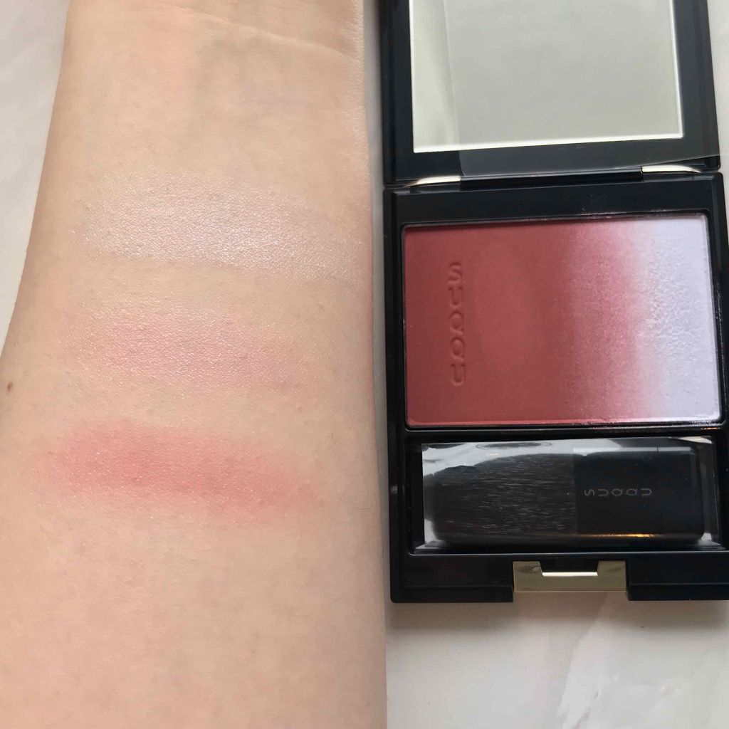 ピュア カラー ブラッシュ/SUQQU/パウダーチークを使ったクチコミ（3枚目）