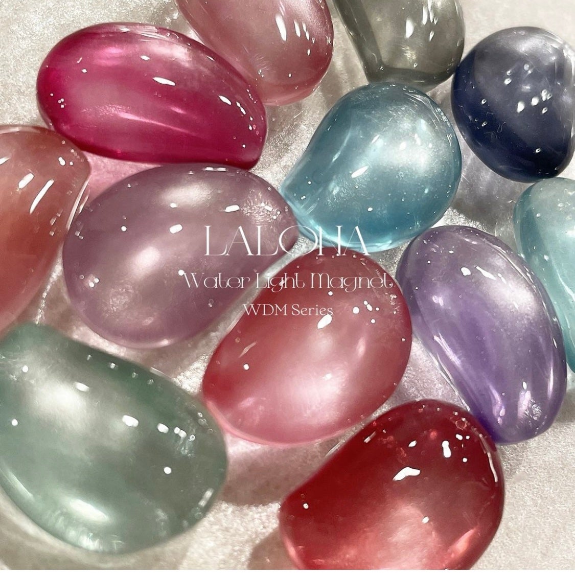 ウォーターライトマグネットジェル/LALONA/ジェルネイルを使ったクチコミ(2枚目)