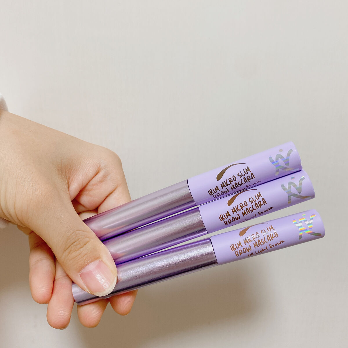スリムアイブロウマスカラ/IBIM/眉マスカラを使ったクチコミ（2枚目）