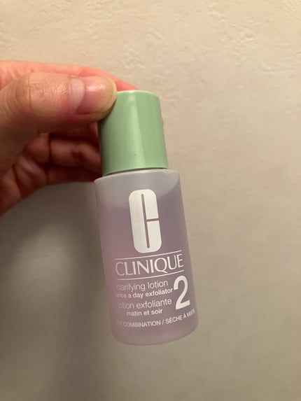 クラリファイング ローション 2/CLINIQUE/拭き取り化粧水を使ったクチコミ(1枚目)