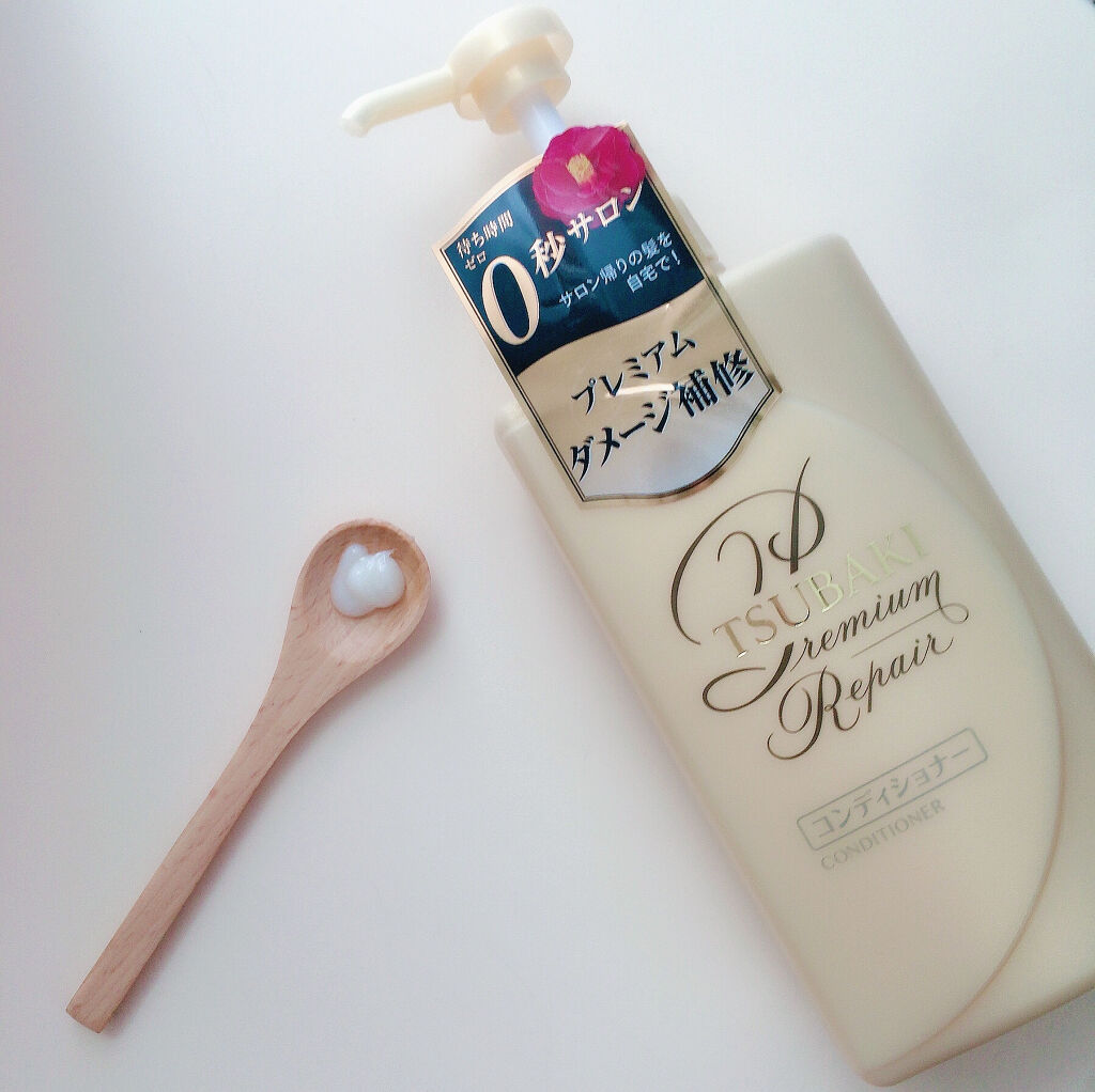 プレミアムリペア シャンプー／ヘアコンディショナー/TSUBAKI/市販シャンプーを使ったクチコミ（3枚目）