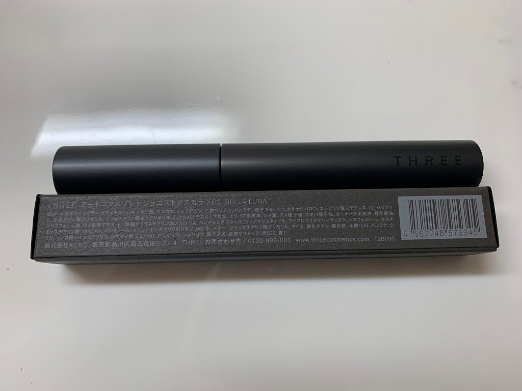 アートエクスプレッショニストマスカラ/THREE/マスカラを使ったクチコミ(3枚目)