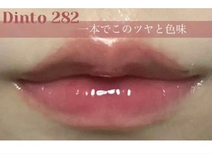 ブラーグロイリップティント/Dinto/リップティントを使ったクチコミ(1枚目)