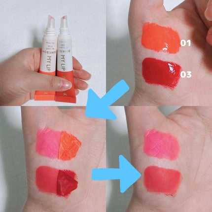 リアルミーマイリップティントパック/ベリサム/リップティントを使ったクチコミ(4枚目)