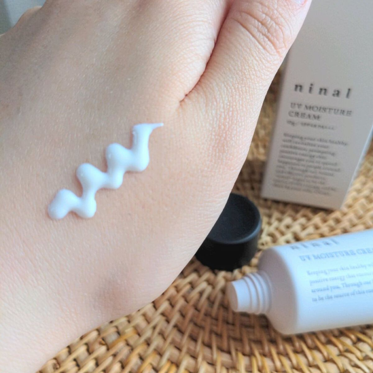 UVモイスチャークリーム n /ninal/日焼け止めクリームを使ったクチコミ（3枚目）