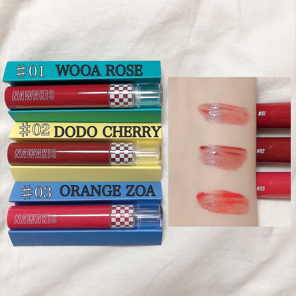 NAWAKIS MOISTY AURA TINT/NAWAKIS/口紅を使ったクチコミ(3枚目)