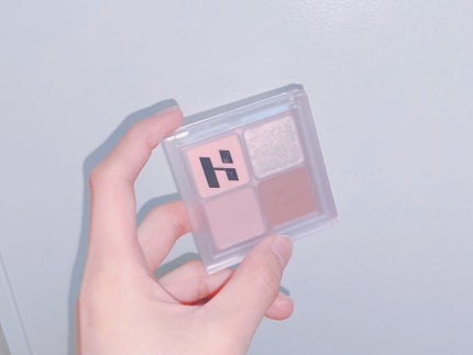 ホリカホリカ マイフェイブシャドウパレット(4カラー)/HOLIKA HOLIKA/アイシャドウパレットを使ったクチコミ(1枚目)