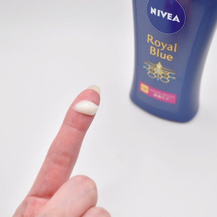 ニベア ロイヤルブルーボディミルク 美容ケア/ニベア/ボディミルクを使ったクチコミ(2枚目)