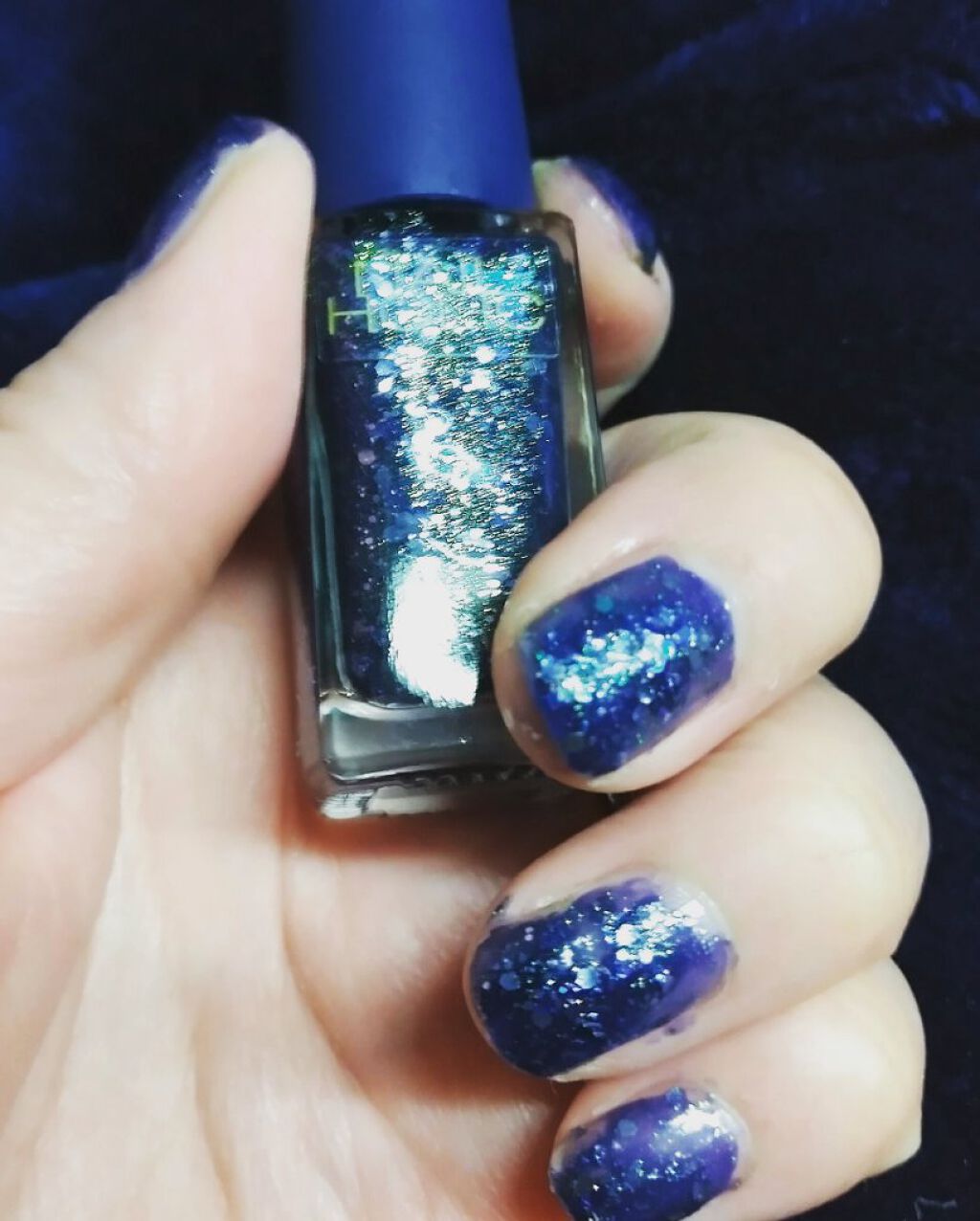 ネイルホリック リミテッドカラー COSMIC JOURNEY BL973/ネイルホリック/マニキュアを使ったクチコミ（1枚目）