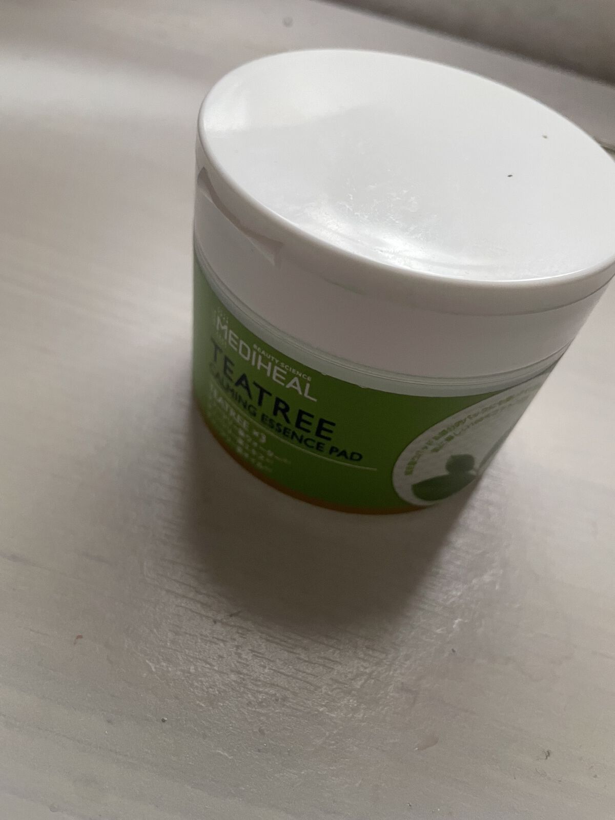ティーツリーカーミングエッセンスパッド/MEDIHEAL/トナーパッドを使ったクチコミ（3枚目）