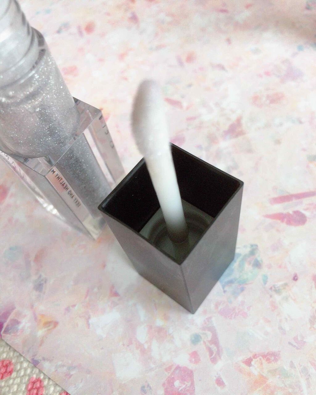 UR GLAM LIP OIL/U R GLAM/リップグロスを使ったクチコミ(4枚目)