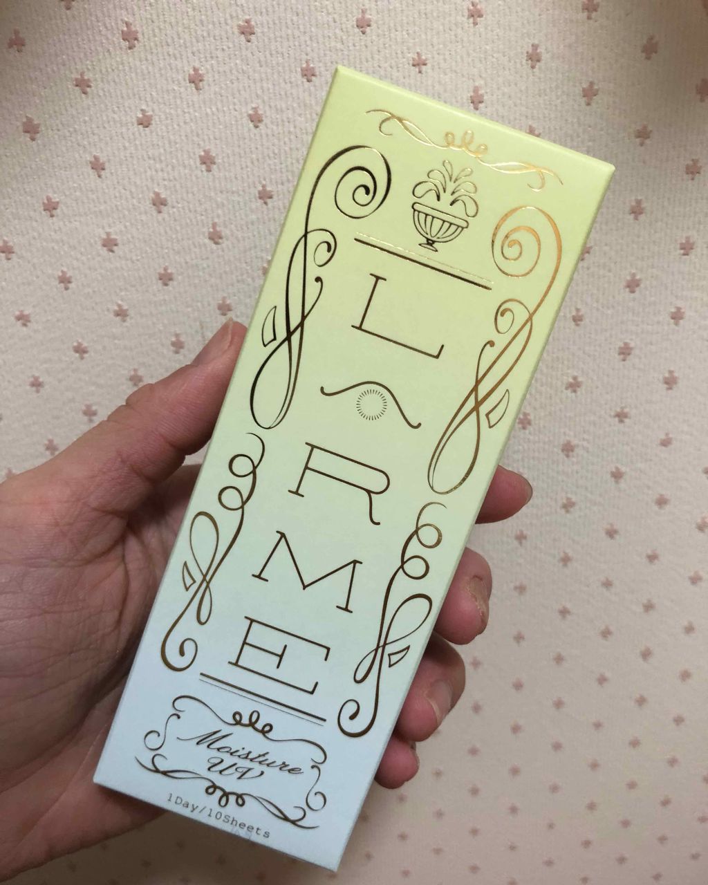 LARME MOISTURE UV(ラルムモイスチャーUV)/LARME/カラーコンタクトレンズを使ったクチコミ(1枚目)