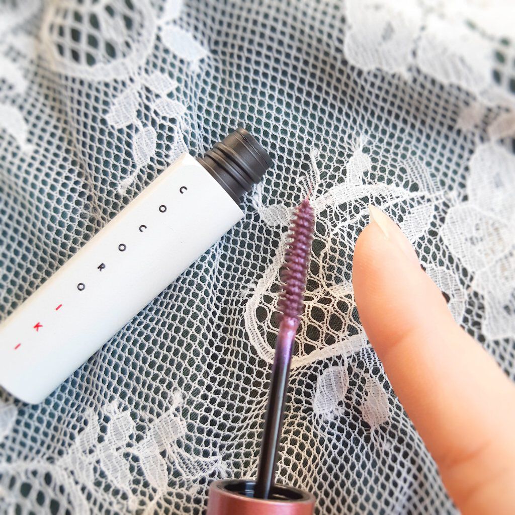 アイデザインマスカラ 05 トゥインクルパープル/COCOROIKI/マスカラを使ったクチコミ（2枚目）