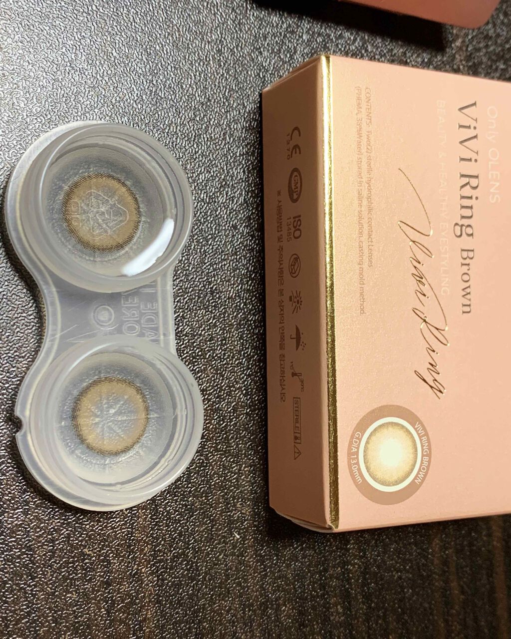 ViVi Ring 1Month/OLENS/カラーコンタクトレンズを使ったクチコミ(2枚目)