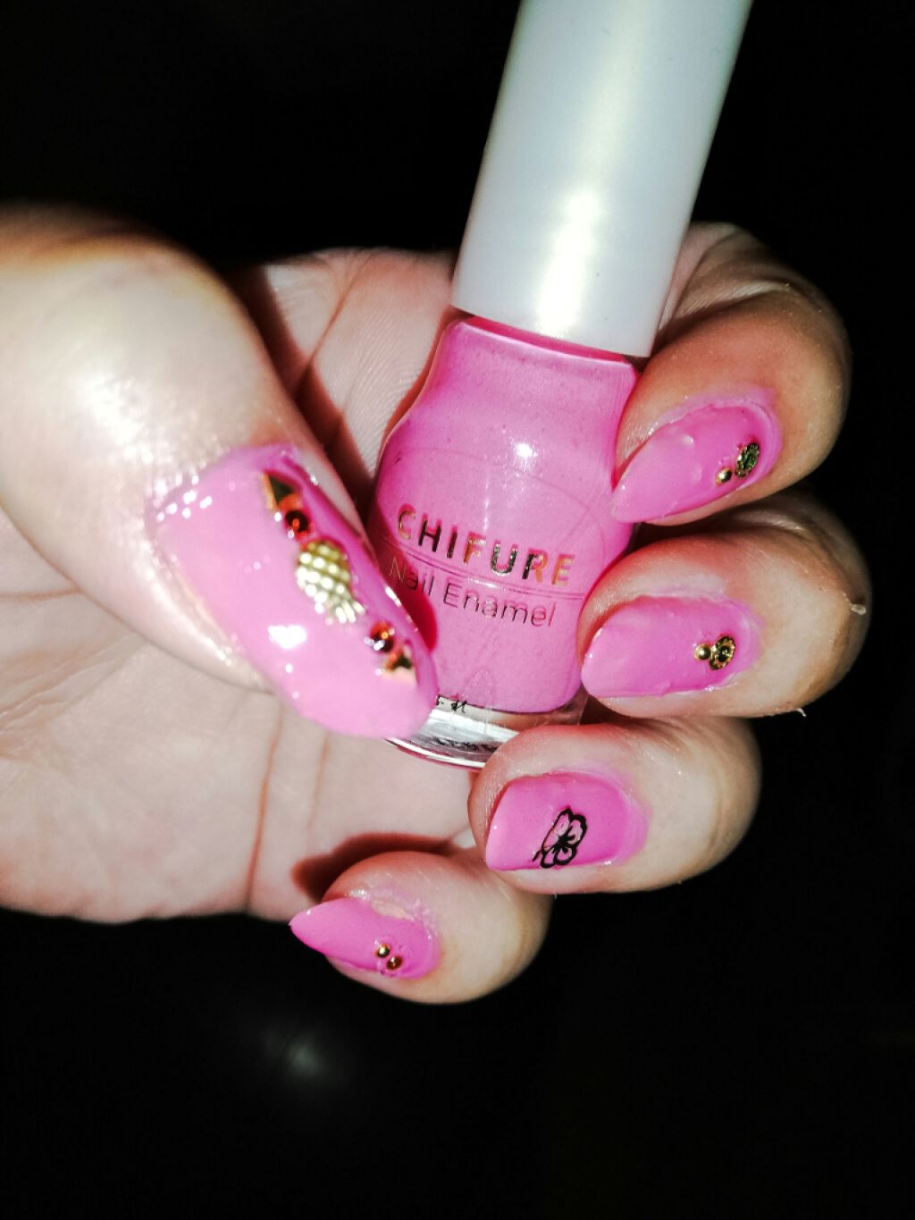 ネイル エナメル/ちふれ/マニキュアを使ったクチコミ（1枚目）