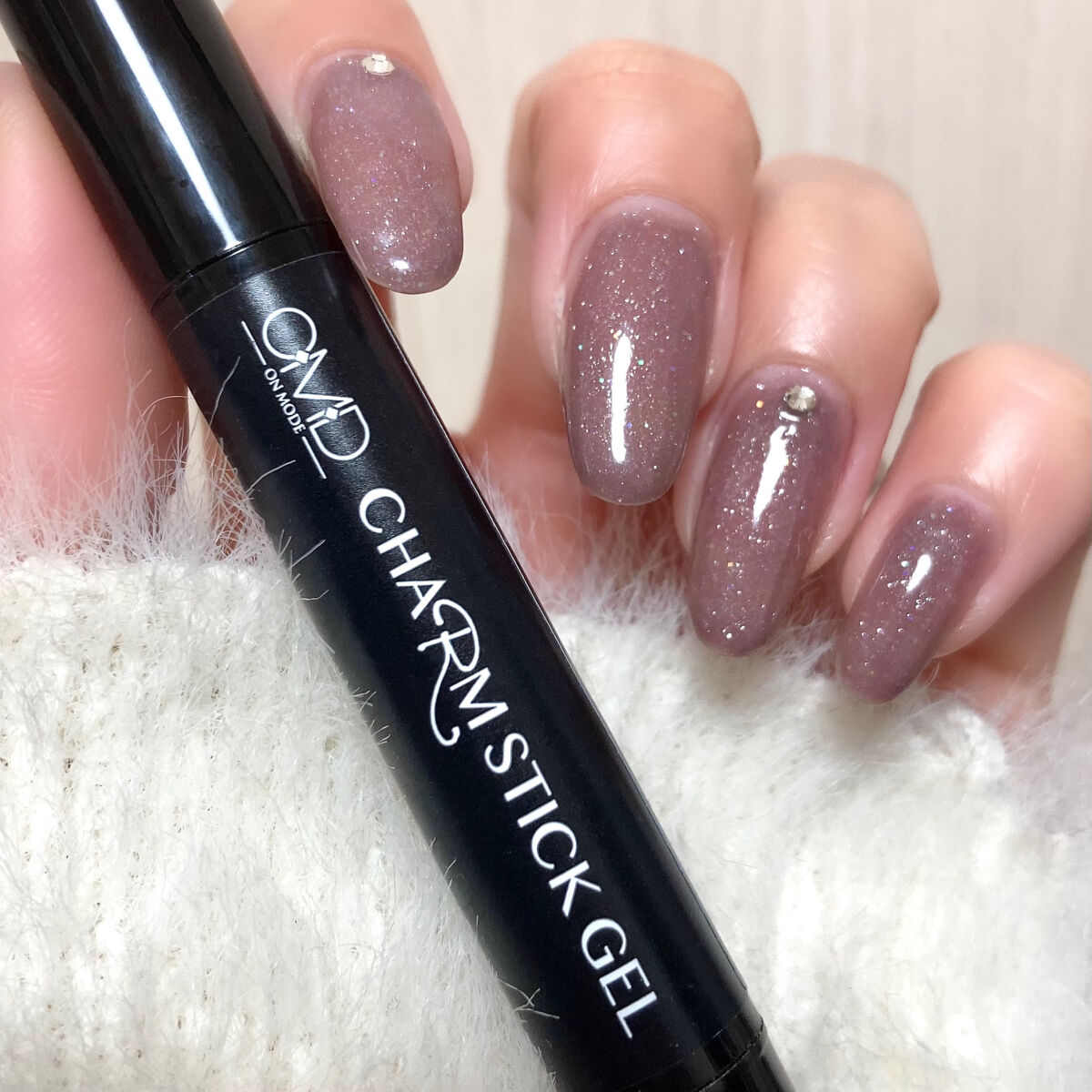 チャームスティックジェル #18 マーズ/OMD/オールインワンネイルを使ったクチコミ（2枚目）