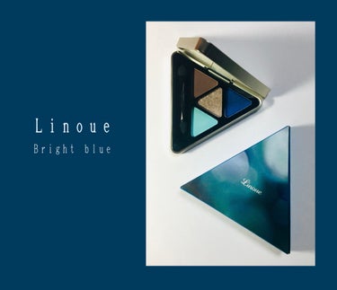 デザイニングポイントシャドウ Bright blue(ブライトブルー)LDP-BB/Linoue/アイシャドウパレットを使ったクチコミ（1枚目）