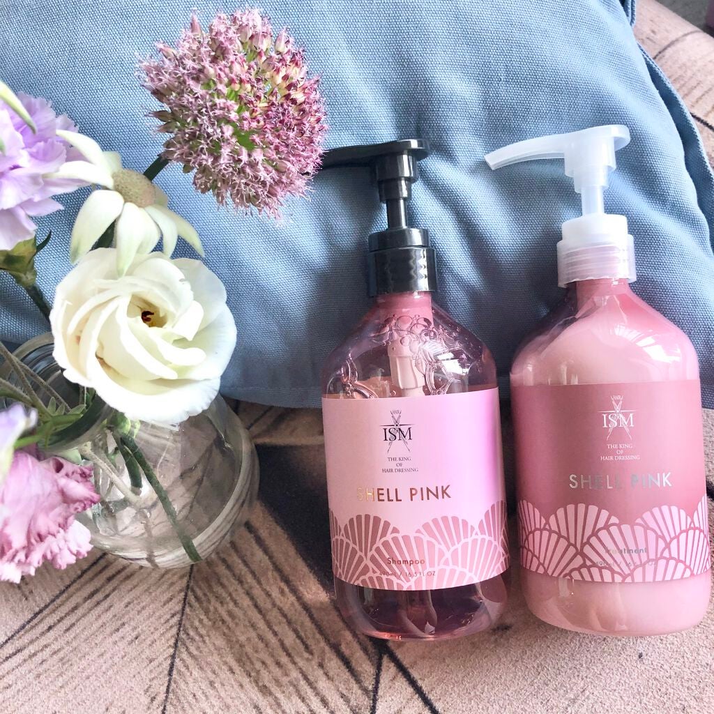 SHELL PINK シャンプー/トリートメント/ISM/市販シャンプーを使ったクチコミ(1枚目)