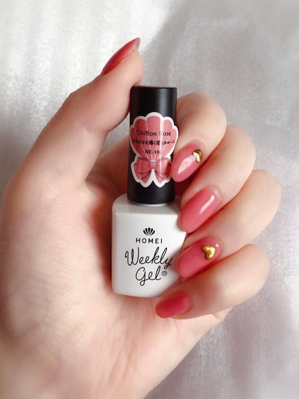 ウィークリージェル/HOMEI/ジェルネイルを使ったクチコミ(4枚目)