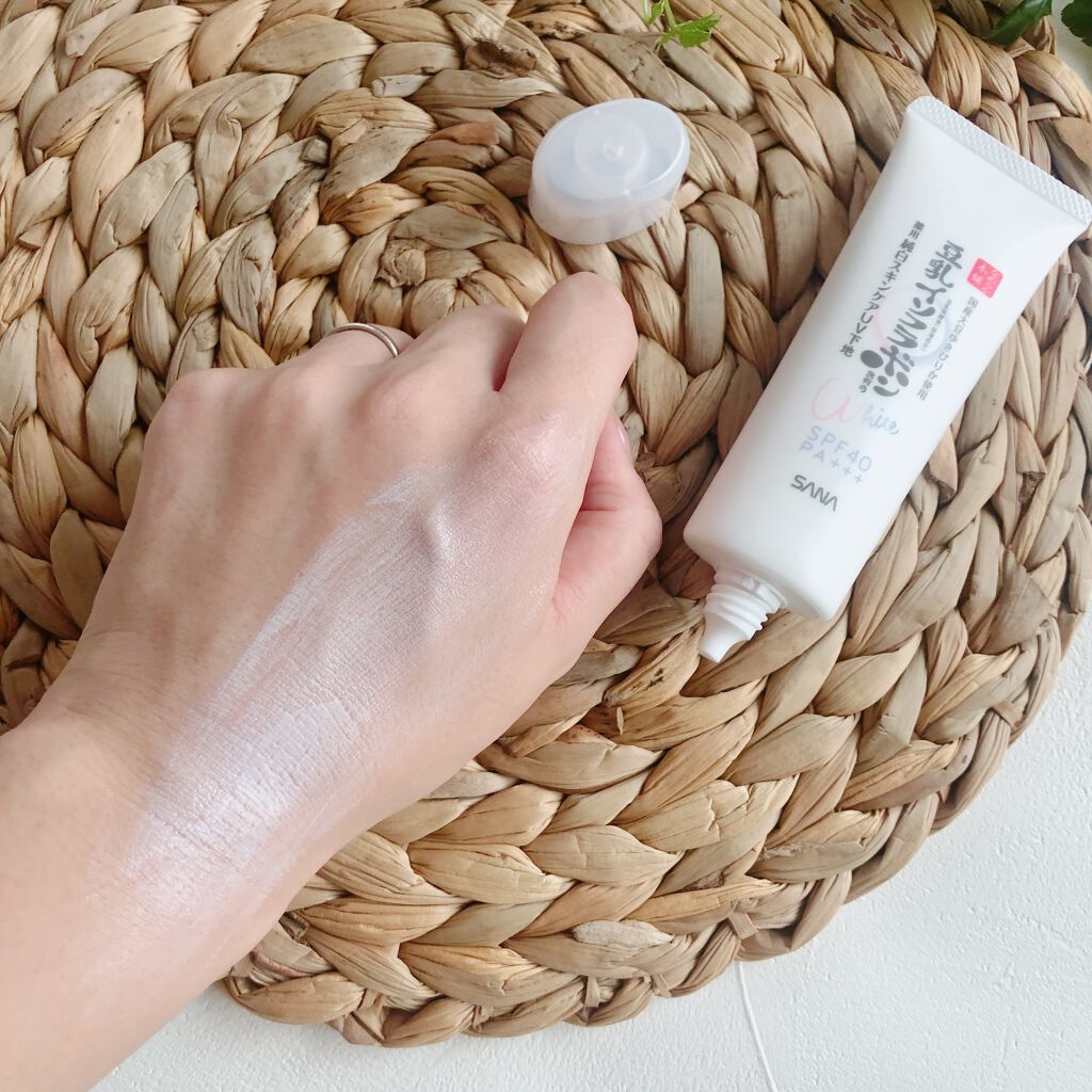 薬用美白スキンケアUV下地/なめらか本舗/化粧下地を使ったクチコミ(3枚目)