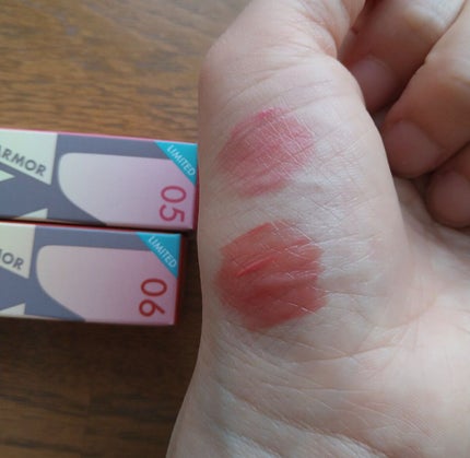 リップアーマーⅩ/KiSS/口紅を使ったクチコミ(2枚目)