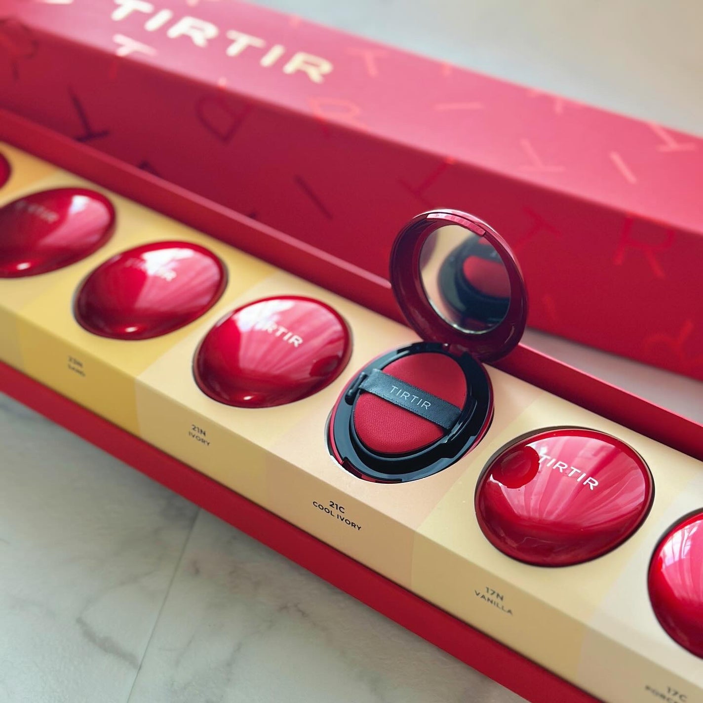 マスク フィット レッド クッション/TIRTIR(ティルティル)/クッションファンデーションを使ったクチコミ(3枚目)