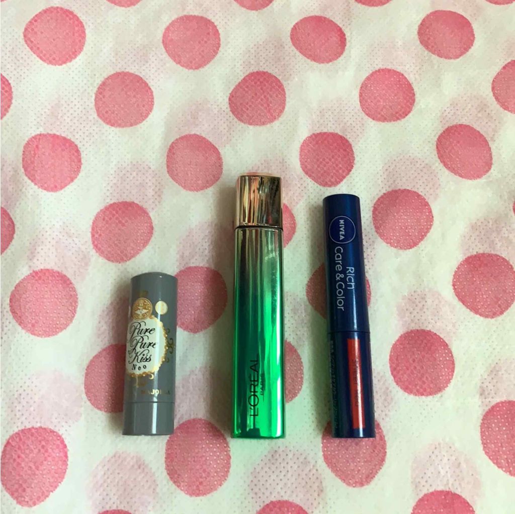 ニベア リッチケア＆カラーリップ/ニベア/リップクリームを使ったクチコミ（1枚目）