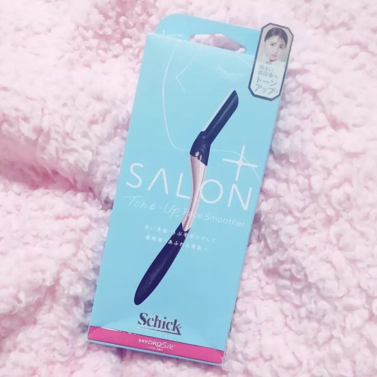 サロンプラス トーンアップ フェイススムーサー ホルダー（刃付き）/サロンプラス/シェーバーを使ったクチコミ（1枚目）