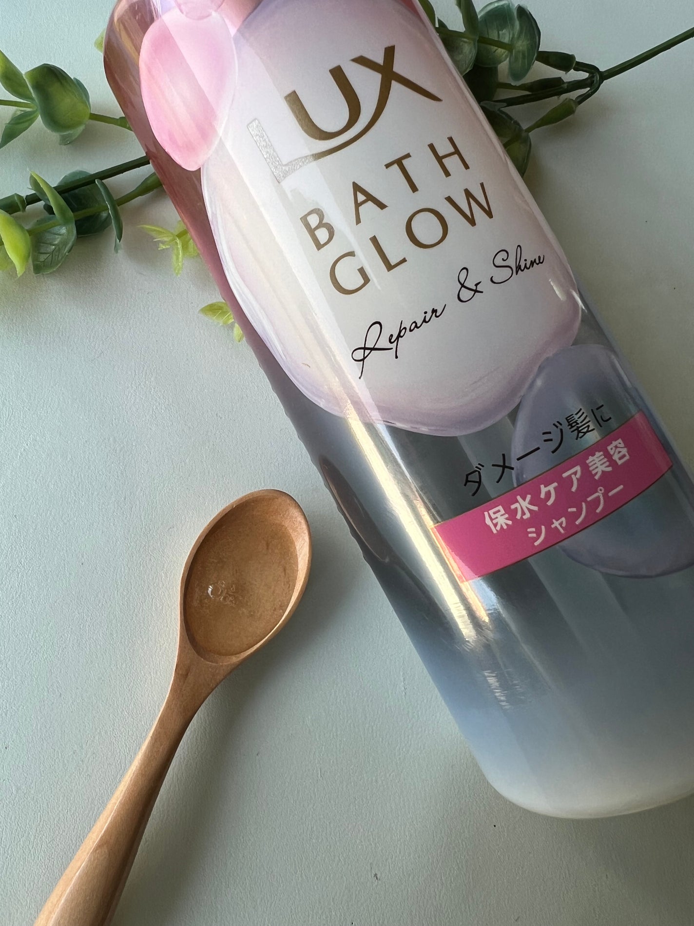 バスグロウ リペア&シャイン シャンプー/トリートメント/LUX/シャンプー・コンディショナーを使ったクチコミ(2枚目)