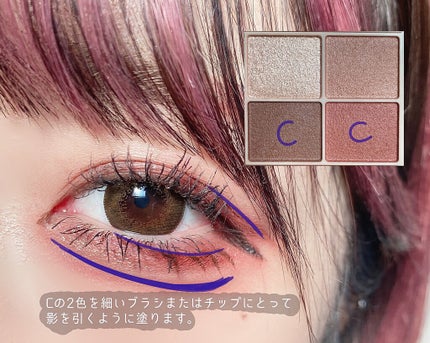 シルキースフレアイズ(マットタイプ)/キャンメイク/アイシャドウパレットを使ったクチコミ(6枚目)