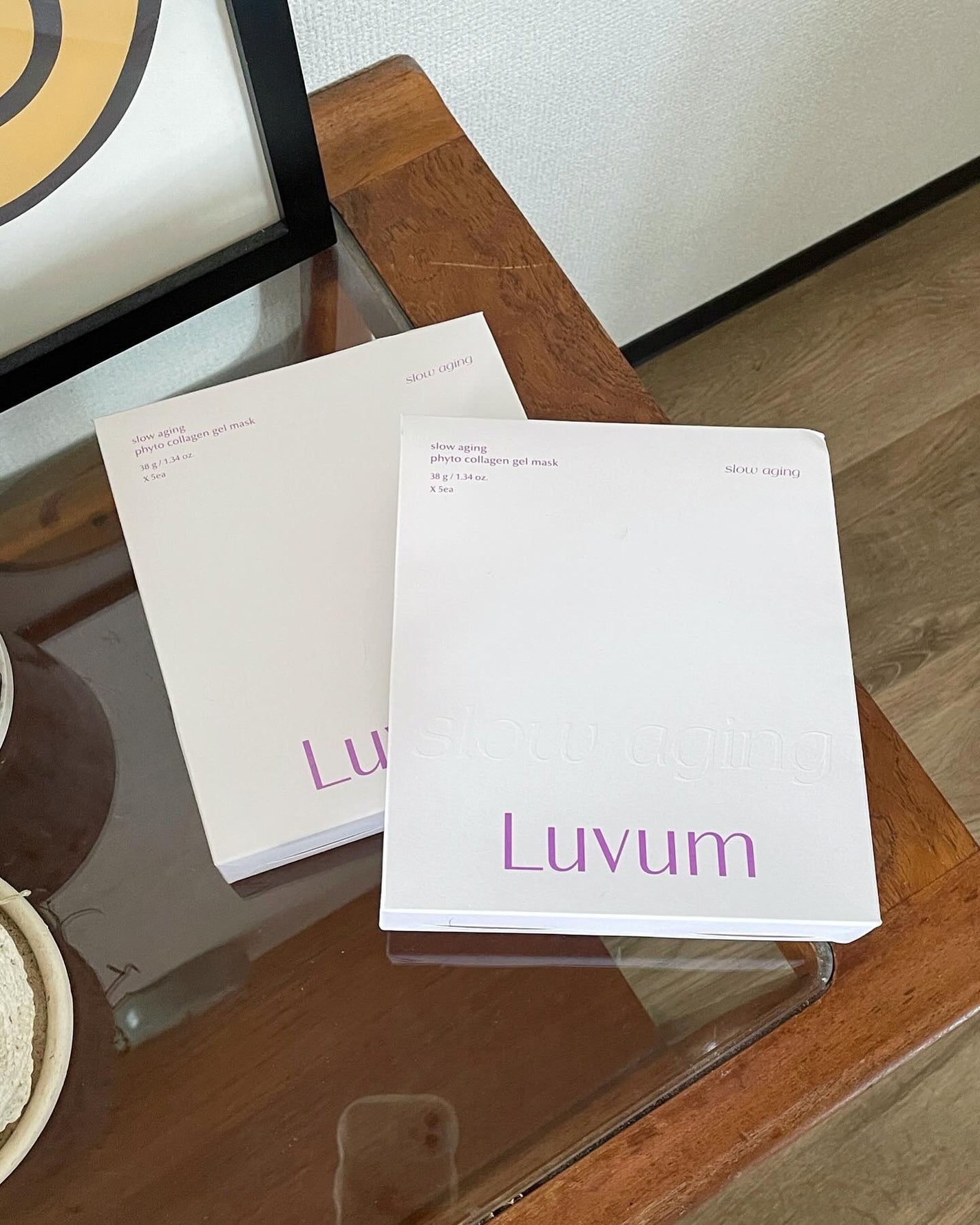 スローエイジングフィトコラーゲンゲルマスク/Luvum/シートマスク・パックを使ったクチコミ(2枚目)