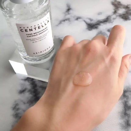 トーンブライトニング カプセルアンプル/SKIN1004/美容液を使ったクチコミ(4枚目)