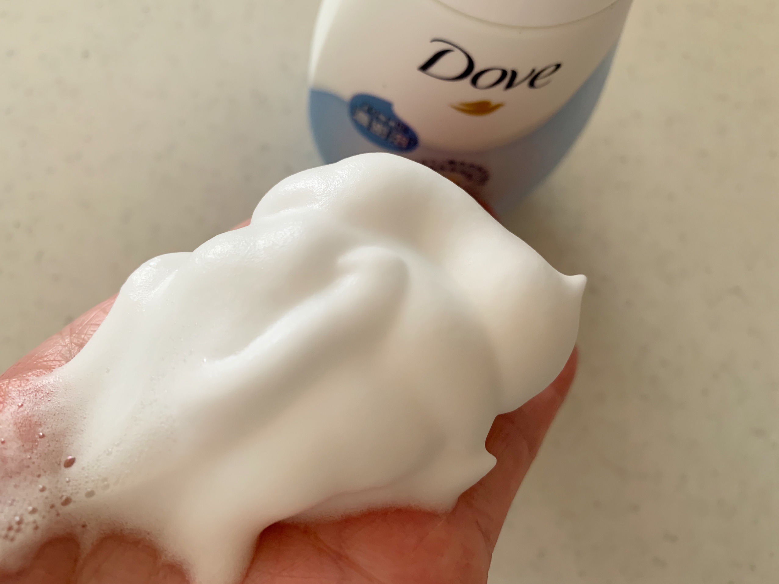 ビューティモイスチャー クリーミー泡洗顔料/ダヴ/泡洗顔を使ったクチコミ（2枚目）