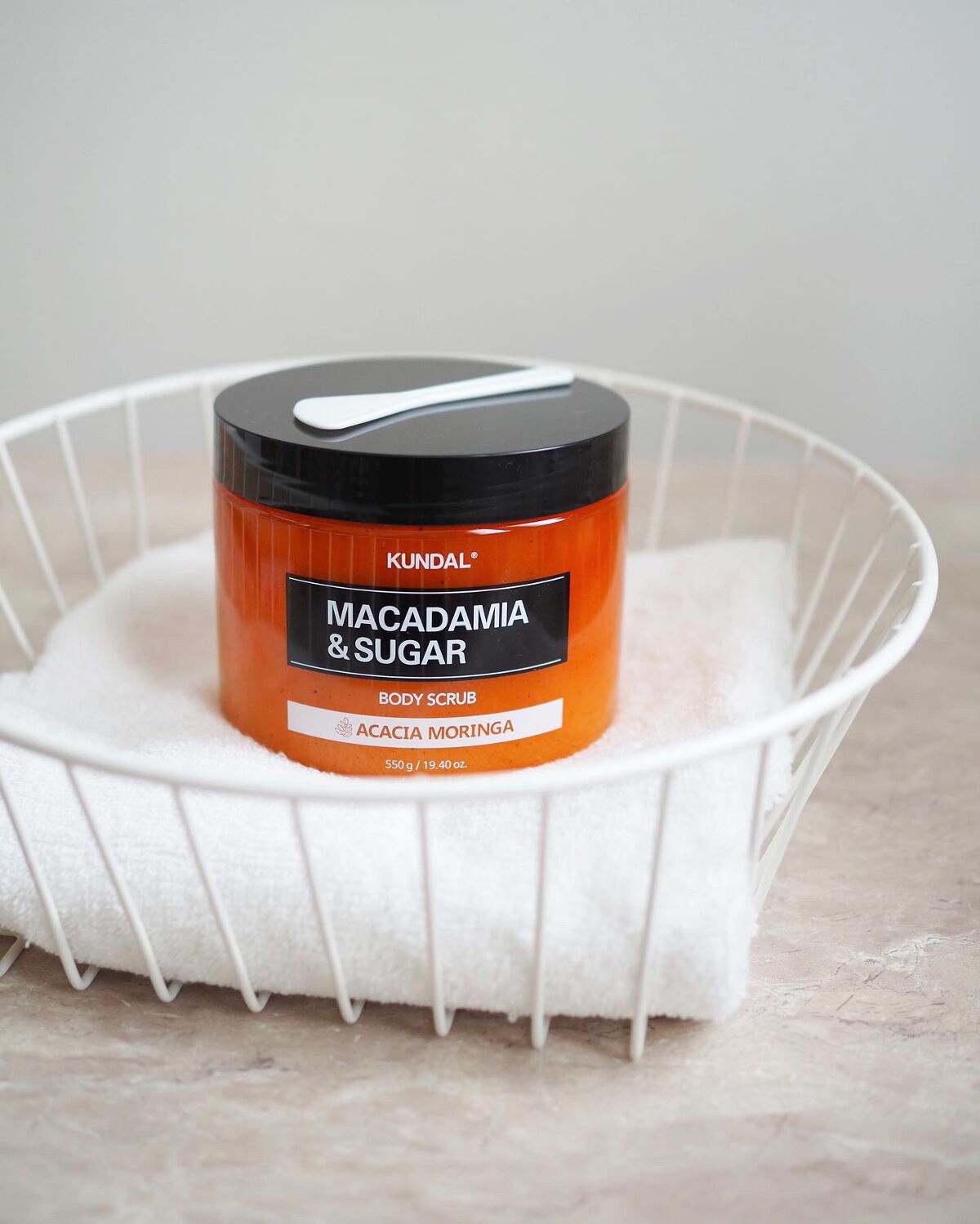 シュガーボディスクラブ アカシアモリンガ/KUNDAL/ボディスクラブを使ったクチコミ(1枚目)