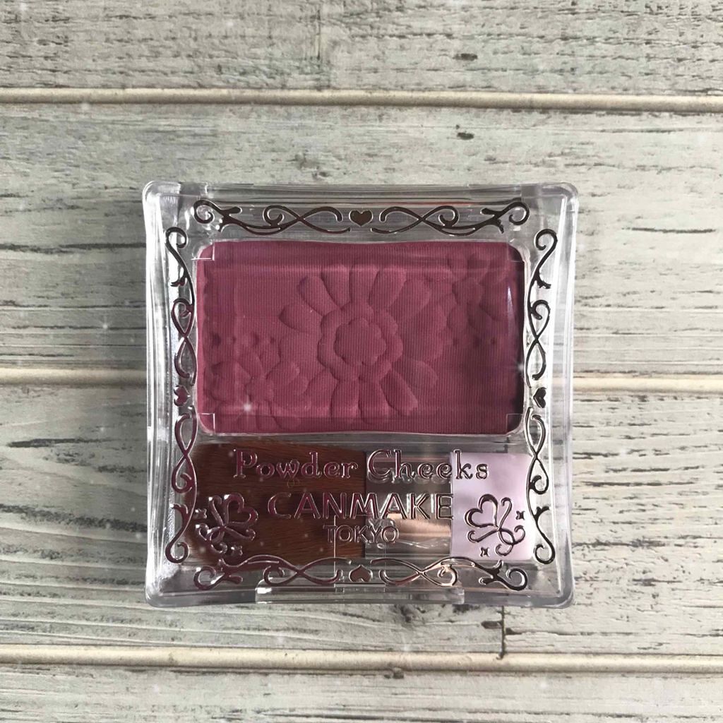 【旧品】パウダーチークス/キャンメイク/パウダーチークを使ったクチコミ(1枚目)
