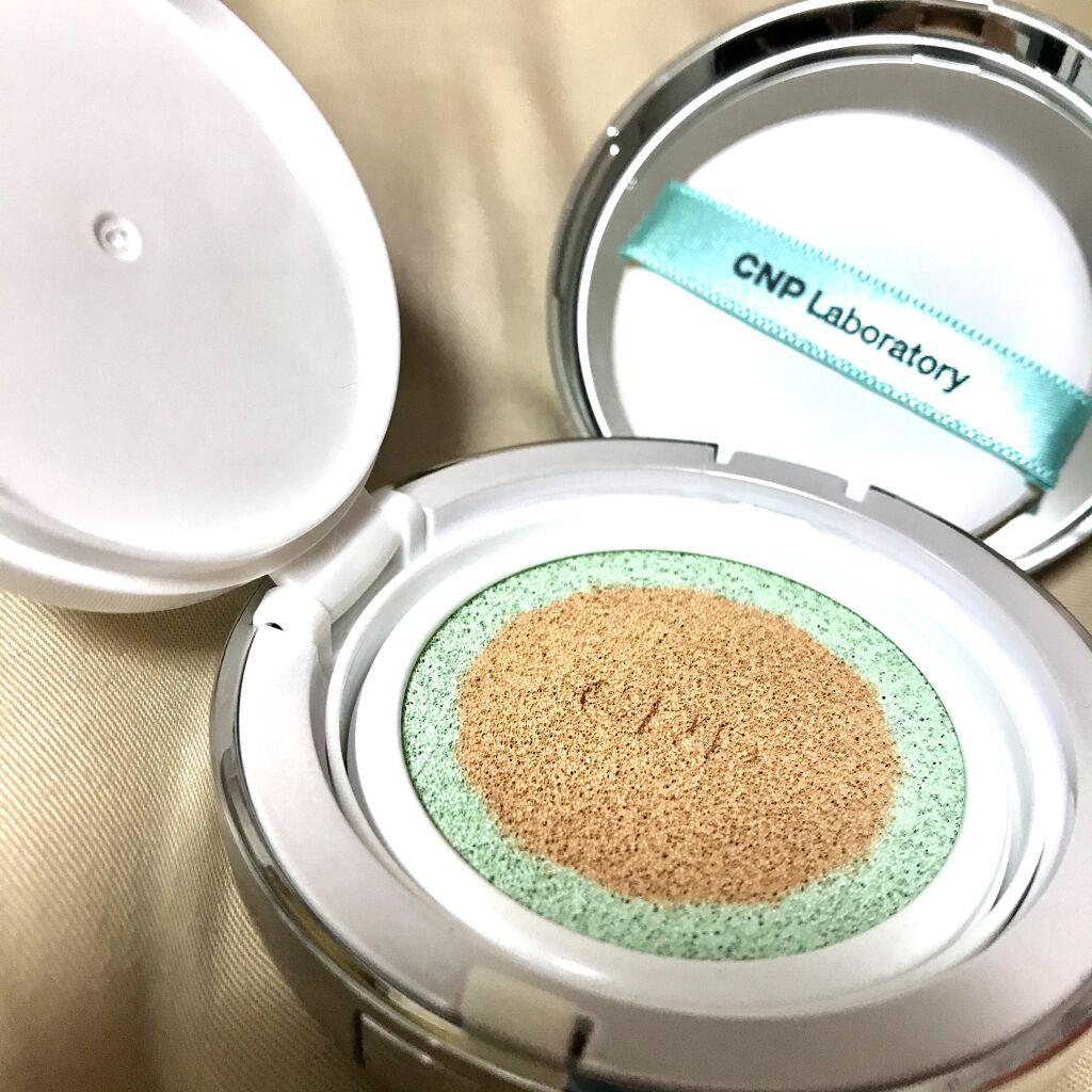 CICA ブロック クッション/CNP Laboratory/クッションファンデーションを使ったクチコミ（2枚目）