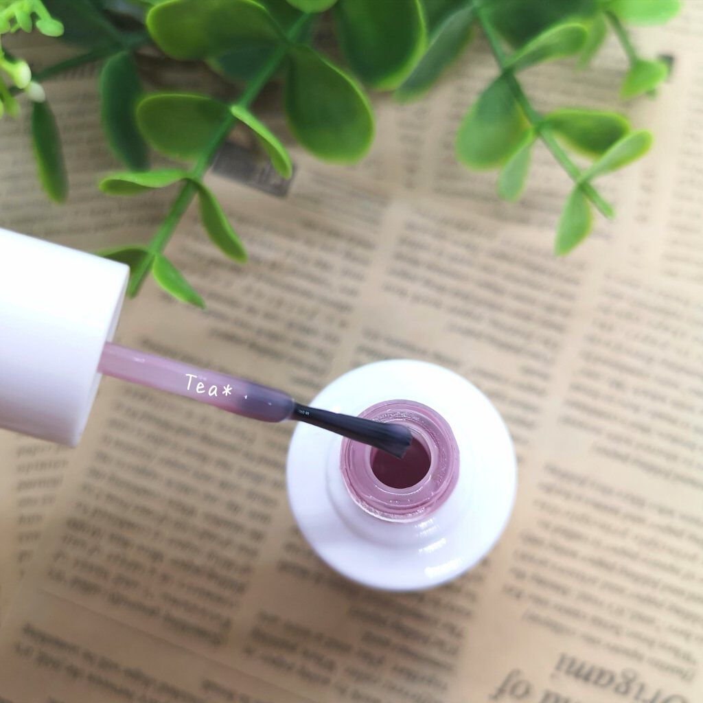 カラーベースコート ゼロ/uka/オールインワンネイルを使ったクチコミ（2枚目）