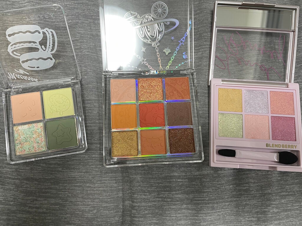 クォーツ 9色アイシャドウパレット(ドリームランドアイシャドウ)/ZEESEA/アイシャドウパレットを使ったクチコミ(3枚目)