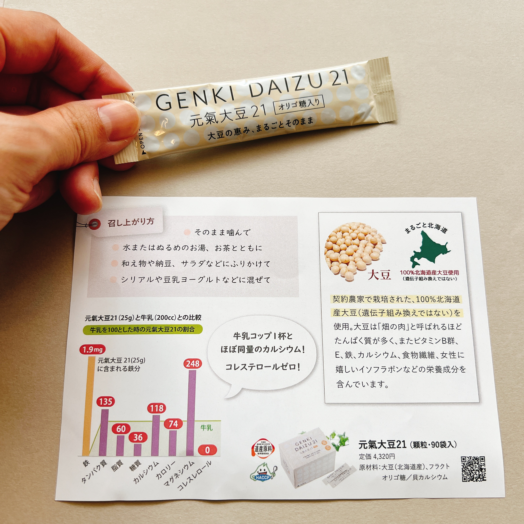 元氣大豆21/玄米酵素/健康サプリメントを使ったクチコミ（2枚目）