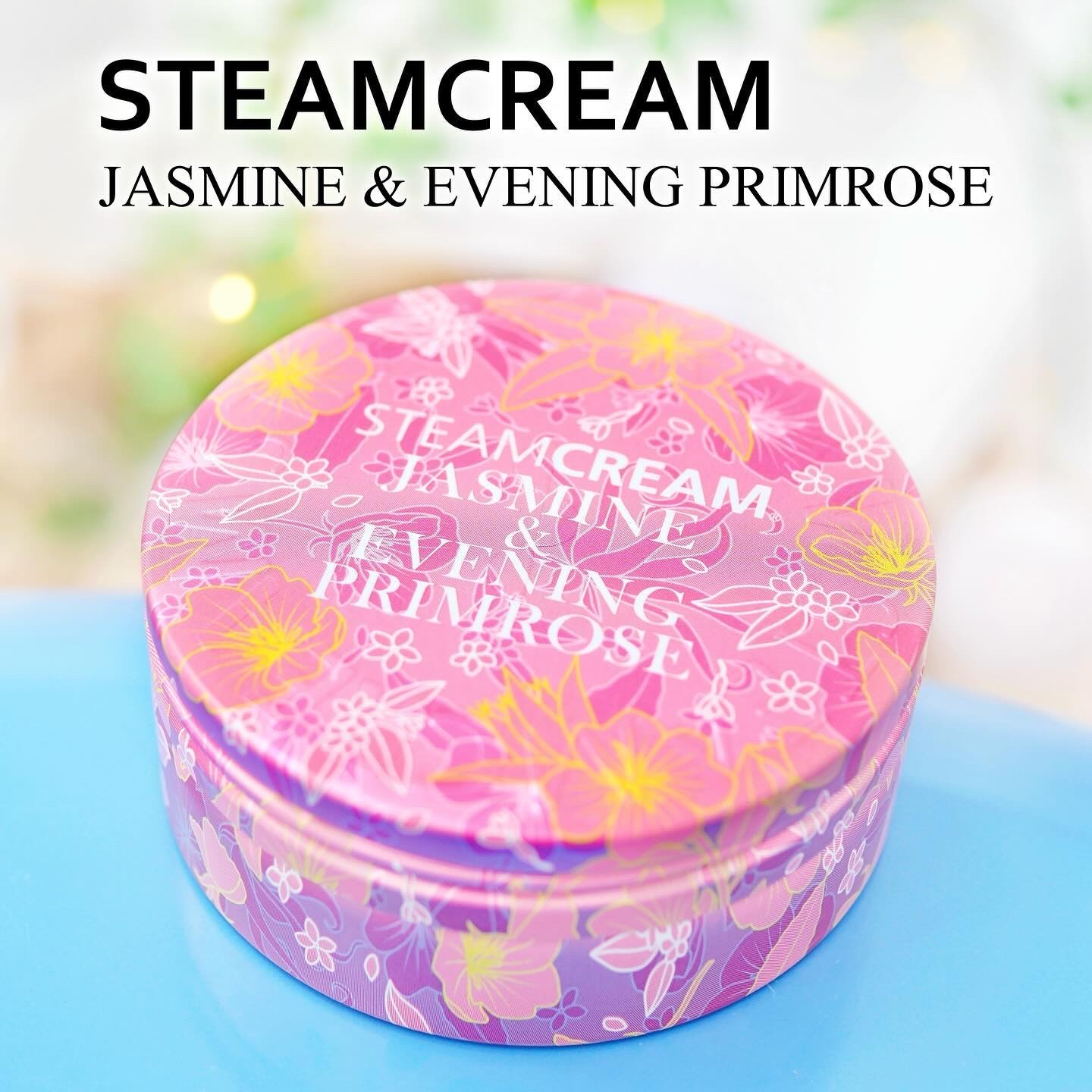 STEAMCREAM スチームクリーム ジャスミン＆月見草のクチコミ「花粉・寒暖差で肌が揺らぎがちな方におすすめ！

月見草オイルが入ったSTEAMCREAM(スチ.....」（1枚目）