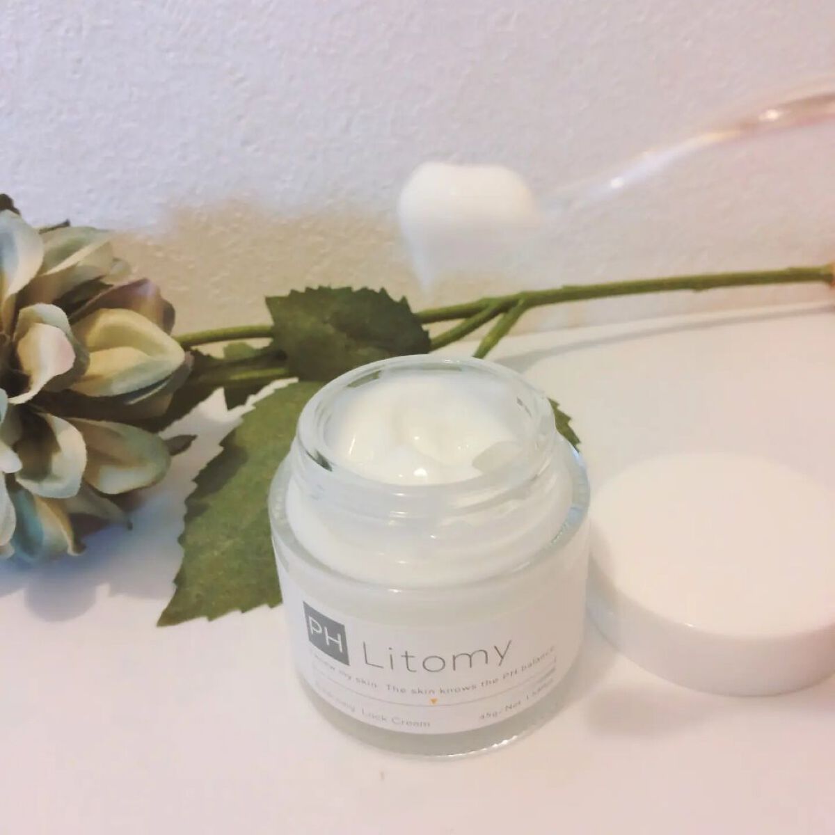 バランシング ロッククリーム/Litomy/フェイスクリームを使ったクチコミ（3枚目）