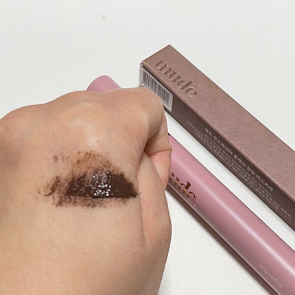 MD インスパイアロングラッシュ カーリングマスカラ/mude/マスカラを使ったクチコミ(4枚目)